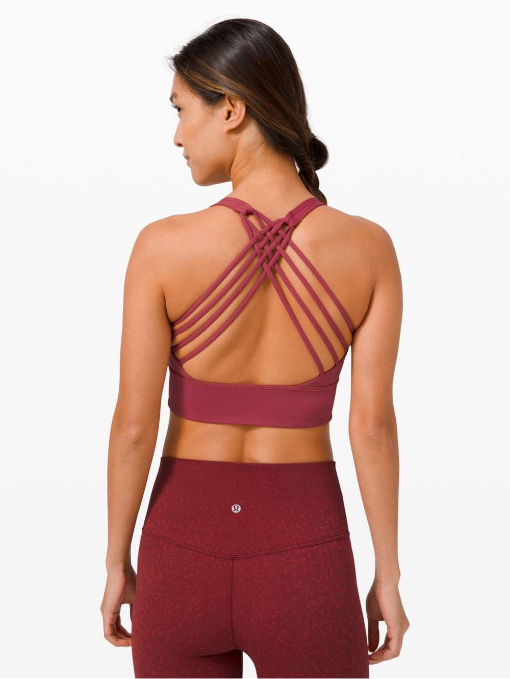 Lululemon Free to Be Strappy Back Sports Bra - Ripened Raspberry sz. 6